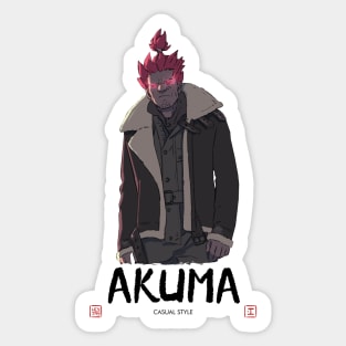 Akuma - Casual Style Sticker